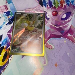 Yamper Full Art Phantasmal Flames Pokémon Card